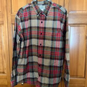 L.L. Bean Men's Slightly Fitted Flannel Shirt | XL-Reg - NWT